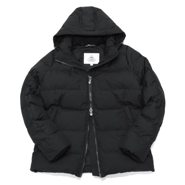 画像1: PYRENEX（ピレネックス）SPOUTNIC JACKET（スプートニックジャケット）Mini Ripstop/Black（ブラック） (1)