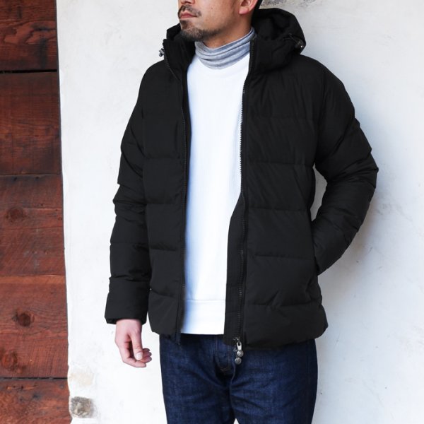 画像11: PYRENEX（ピレネックス）SPOUTNIC MINI RIPSTOP JACKET（スプートニックミニリップストップジャケット）/ Black（ブラック） (11)