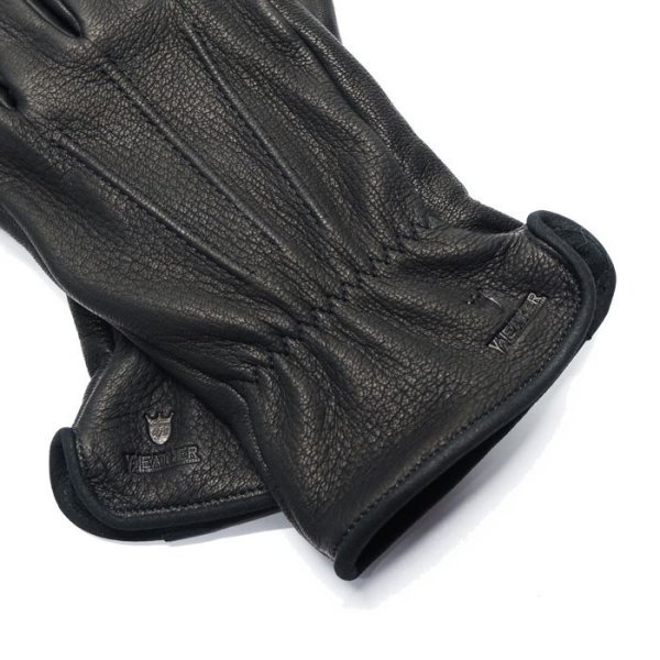 画像9: 【PointUp10%11/10迄】Y'2 LEATHER(ワイツーレザー)SHORT GLOVES(ショートグローブ)DEER SKIN/Brown(ブラウン)・Black(ブラック) (9)