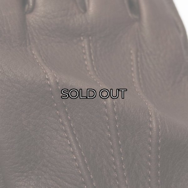 画像5: Y'2 LEATHER（ワイツーレザー）SHORT GLOVES（ショートグローブ）DEER SKIN/Brown（ブラウン）・Black（ブラック） (5)