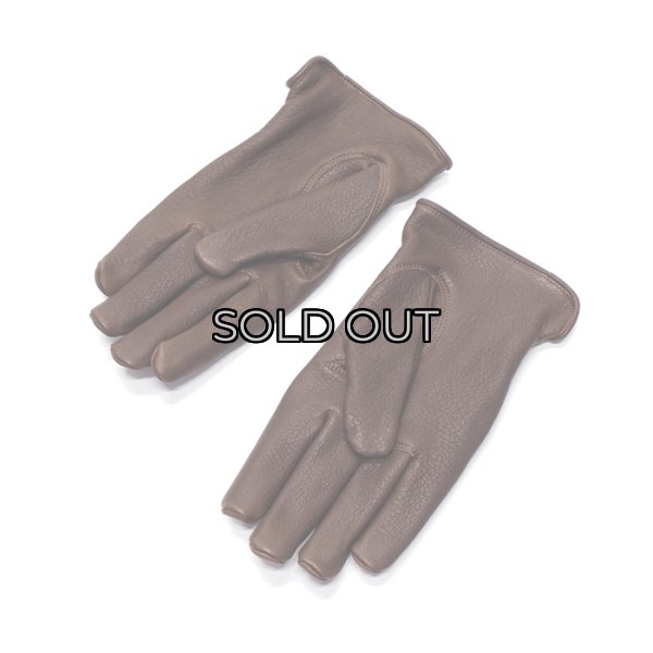 画像4: Y'2 LEATHER（ワイツーレザー）SHORT GLOVES（ショートグローブ）DEER SKIN/Brown（ブラウン）・Black（ブラック） (4)