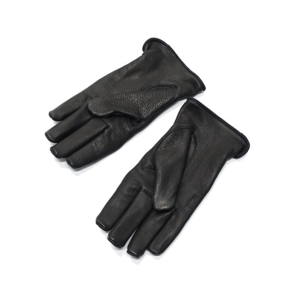 画像8: 【PointUp10%11/10迄】Y'2 LEATHER(ワイツーレザー)SHORT GLOVES(ショートグローブ)DEER SKIN/Brown(ブラウン)・Black(ブラック) (8)