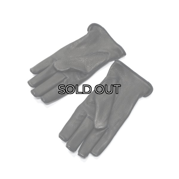 画像8: Y'2 LEATHER（ワイツーレザー）SHORT GLOVES（ショートグローブ）DEER SKIN/Brown（ブラウン）・Black（ブラック） (8)
