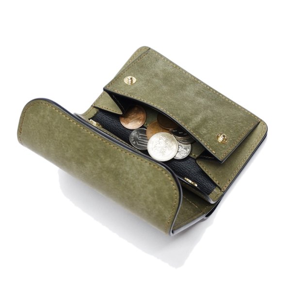 画像8: WILD SWANS(ワイルドスワンズ)BYRNE(バーン)3つ折りウォレット"プエブロ"/Grigio(グリージオ) (8)