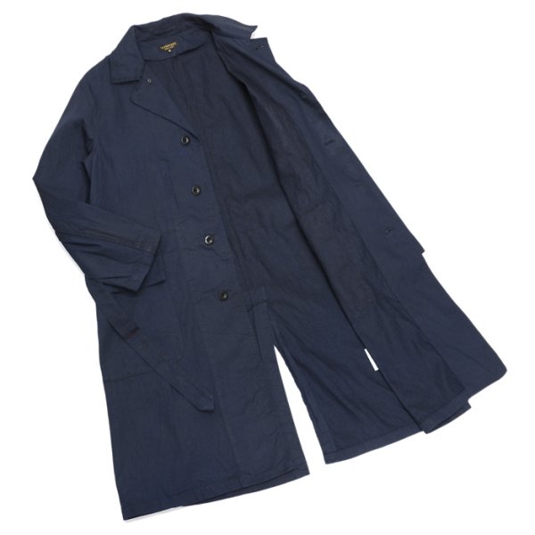 画像8: 『OUTLET』*A VONTADE（アボンタージ）Atelier Long Coat（アトリエロングコート）"9oz Indigo ID Denim" / Dk.Indigo（ダークインディゴ） (8)