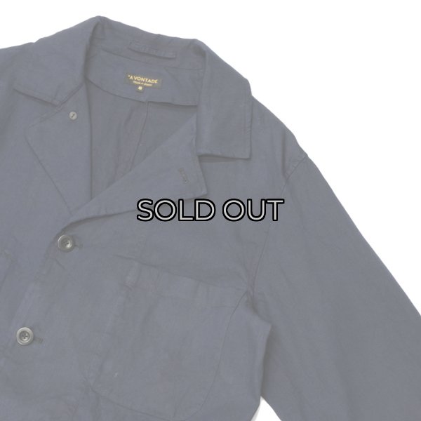 画像4: *A VONTADE（アボンタージ）Atelier Long Coat（アトリエロングコート）"9oz Indigo ID Denim" / Dk.Indigo（ダークインディゴ） (4)