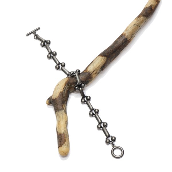 画像3: 【PointUp10%11/10迄】Post O'Alls(ポストオーバーオールズ)POST Bracelet(ポスト・ブレスレット)/Flat Black(フラットブラック) (3)