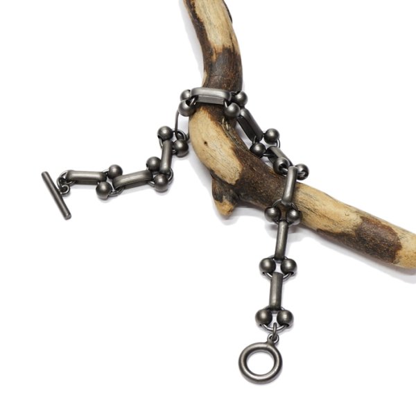 画像4: 【PointUp10%11/10迄】Post O'Alls(ポストオーバーオールズ)POST Bracelet(ポスト・ブレスレット)/Flat Black(フラットブラック) (4)