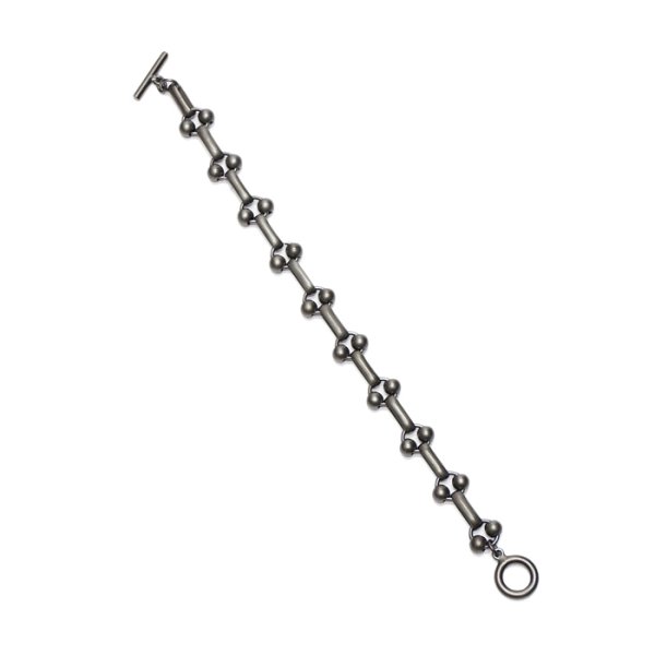 画像2: 【PointUp10%11/10迄】Post O'Alls(ポストオーバーオールズ)POST Bracelet(ポスト・ブレスレット)/Flat Black(フラットブラック) (2)