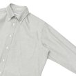 画像4: INDIVIDUALIZED SHIRTS（インディビジュアライズドシャツ）Classic Fit B.D. Shirt（クラシックフィットボタンダウンシャツ）"CAMBRIDGE OXFORD"/Grey（グレー） (4)
