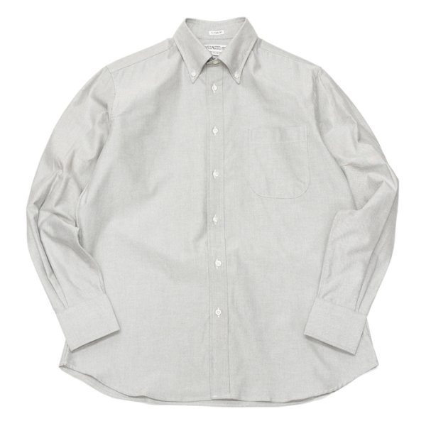 画像1: INDIVIDUALIZED SHIRTS（インディビジュアライズドシャツ）Classic Fit B.D. Shirt（クラシックフィットボタンダウンシャツ）"CAMBRIDGE OXFORD"/Grey（グレー） (1)