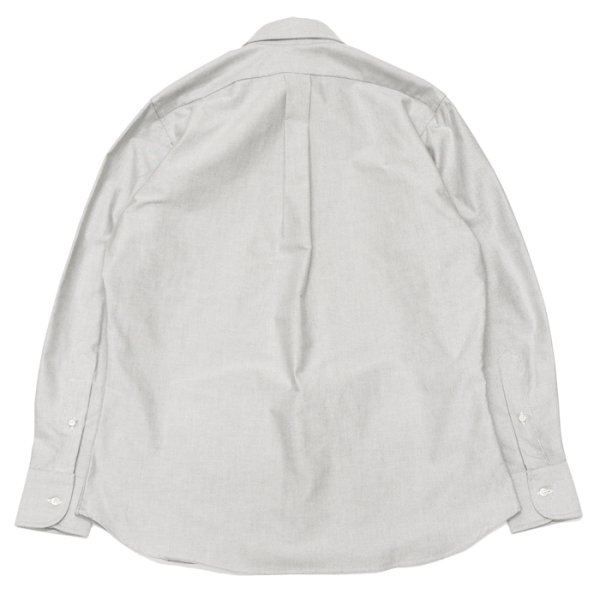 画像2: INDIVIDUALIZED SHIRTS(インディビジュアライズドシャツ)Classic Fit B.D. Shirt(クラシックフィットボタンダウンシャツ)"CAMBRIDGE OXFORD" / Grey(グレー) (2)