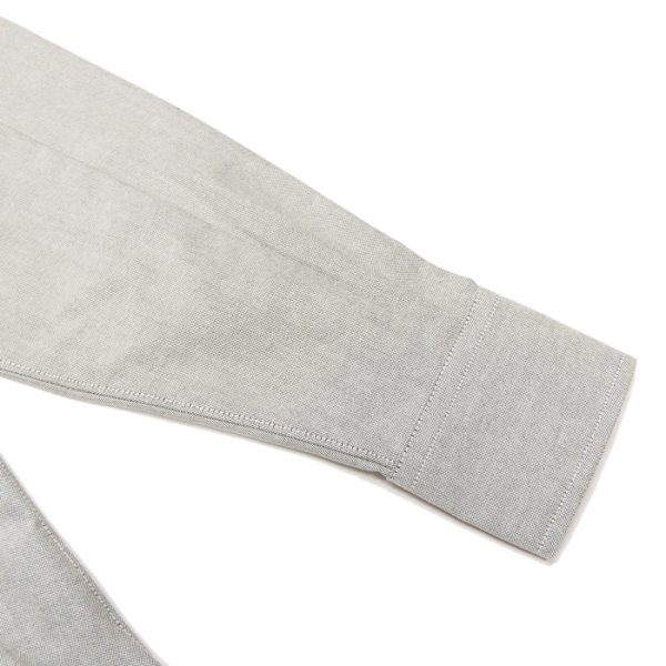 画像6: INDIVIDUALIZED SHIRTS(インディビジュアライズドシャツ)Classic Fit B.D. Shirt(クラシックフィットボタンダウンシャツ)"CAMBRIDGE OXFORD" / Grey(グレー) (6)
