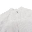 画像6: ＜40%OFF＞*A VONTADE（アボンタージ）Banded Collar Shirts（バンドカラーシャツ）Cotton Linen Chambray/Grey Stripe（グレーストライプ） (6)
