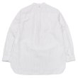 画像2: ＜40%OFF＞*A VONTADE（アボンタージ）Banded Collar Shirts（バンドカラーシャツ）Cotton Linen Chambray/Grey Stripe（グレーストライプ） (2)