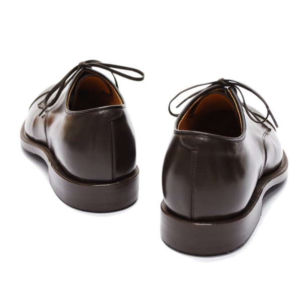 画像5: WHEEL ROBE(ウィールローブ)STRAIGHT TIP BLUCHER(ストレートチップブルーチャー)WEINHEIMER CALF/Dk.Brown(ダークブラウン) (5)