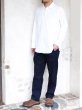 画像8: Post O'Alls（ポストオーバーオールズ）NEUTRA3（ニュートラ3）"Cotton Linen Sheeting" / White（ホワイト） (8)