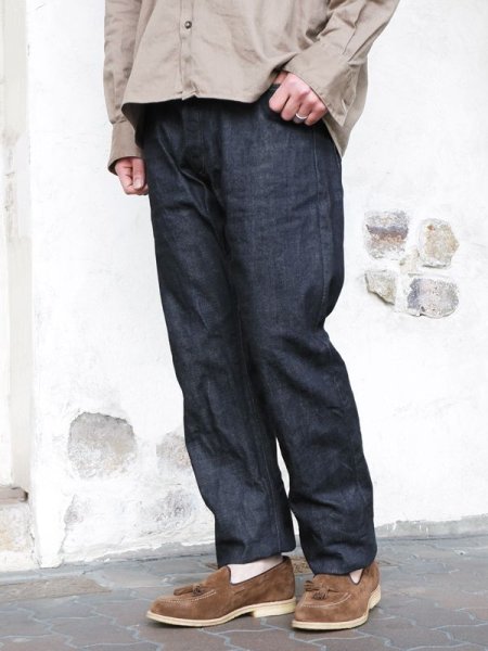 画像18: 【PointUp10%11/10迄】※Exclusive※Post O'Alls（ポストオーバーオールズ）Five Pocket Pants（ファイブポケットパンツ）"13oz Organic Selvedge Denim" / Indigo（インディゴ）【裾上げ無料】 (18)