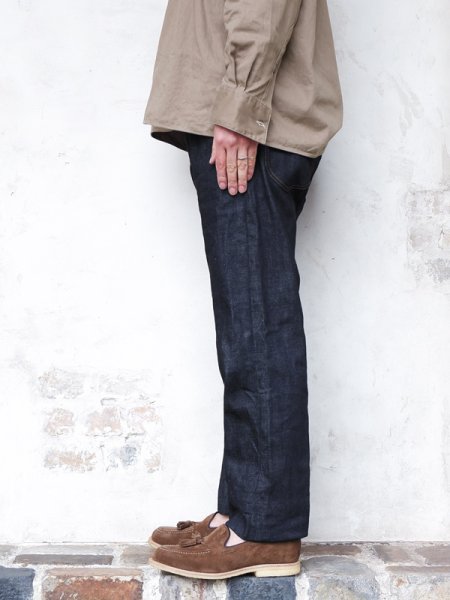 画像16: 【PointUp10%11/10迄】※Exclusive※Post O'Alls（ポストオーバーオールズ）Five Pocket Pants（ファイブポケットパンツ）"13oz Organic Selvedge Denim" / Indigo（インディゴ）【裾上げ無料】 (16)