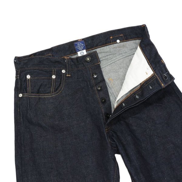 画像4: 【PointUp10%11/10迄】※Exclusive※Post O'Alls（ポストオーバーオールズ）Five Pocket Pants（ファイブポケットパンツ）"13oz Organic Selvedge Denim" / Indigo（インディゴ）【裾上げ無料】 (4)
