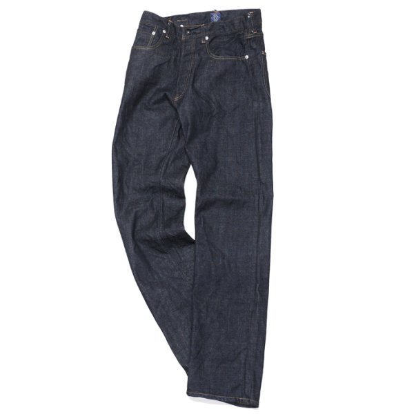画像2: 【PointUp10%11/10迄】※Exclusive※Post O'Alls（ポストオーバーオールズ）Five Pocket Pants（ファイブポケットパンツ）"13oz Organic Selvedge Denim" / Indigo（インディゴ）【裾上げ無料】 (2)