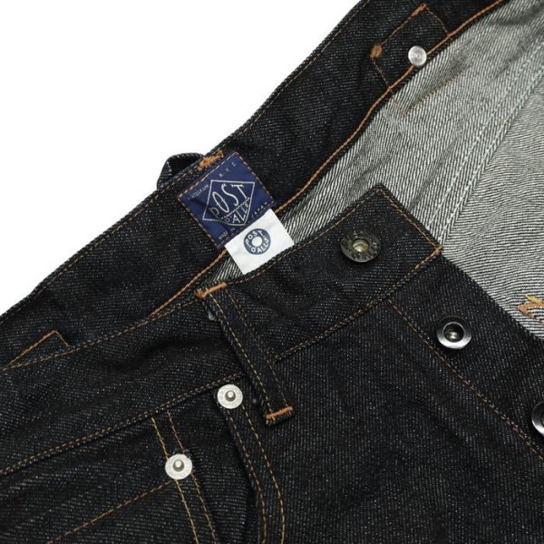 画像8: 【PointUp10%11/10迄】※Exclusive※Post O'Alls（ポストオーバーオールズ）Five Pocket Pants（ファイブポケットパンツ）"13oz Organic Selvedge Denim" / Indigo（インディゴ）【裾上げ無料】 (8)
