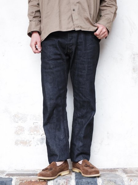 画像15: 【PointUp10%11/10迄】※Exclusive※Post O'Alls（ポストオーバーオールズ）Five Pocket Pants（ファイブポケットパンツ）"13oz Organic Selvedge Denim" / Indigo（インディゴ）【裾上げ無料】 (15)