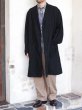 画像13: KAPTAIN SUNSHINE（キャプテンサンシャイン）Atelier Coat（アトリエコート）WASHED HIGH COUNT LINEN CLOTH/Black Indigo（ブラックインディゴ） (13)