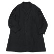画像1: KAPTAIN SUNSHINE（キャプテンサンシャイン）Atelier Coat（アトリエコート）WASHED HIGH COUNT LINEN CLOTH/Black Indigo（ブラックインディゴ） (1)