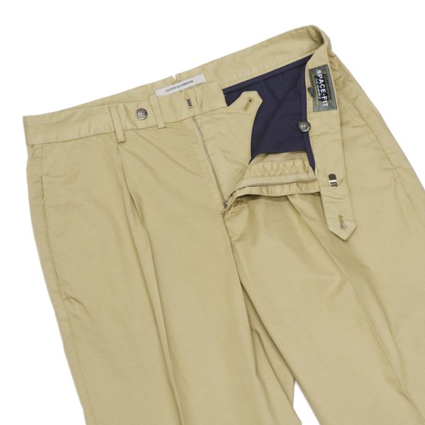 画像3: 『OUTLET』giabsarchivio(ジャブスアルキヴィオ)DANTE(ダンテ)AIRY LYOCELL COTTON STRETCH/Beige(ベージュ) (3)