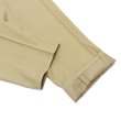 画像6: giabsarchivio（ジャブスアルキヴィオ）DANTE（ダンテ）AIRY LYOCELL COTTON STRETCH/Beige（ベージュ）【裾上げ無料】 (6)