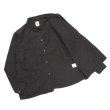 画像6: F.O.B FACTORY（エフオービーファクトリー）HEMP SHIRT JACKET（ヘンプシャツジャケット）HEMP OX/Sumi Kuro（スミクロ） (6)