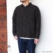 画像9: F.O.B FACTORY（エフオービーファクトリー）HEMP SHIRT JACKET（ヘンプシャツジャケット）HEMP OX/Sumi Kuro（スミクロ） (9)