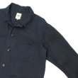 画像4: F.O.B FACTORY（エフオービーファクトリー）HEMP SHIRT JACKET（ヘンプシャツジャケット）HEMP OX/Navy（ネイビー） (4)