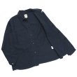 画像6: F.O.B FACTORY（エフオービーファクトリー）HEMP SHIRT JACKET（ヘンプシャツジャケット）HEMP OX/Navy（ネイビー） (6)