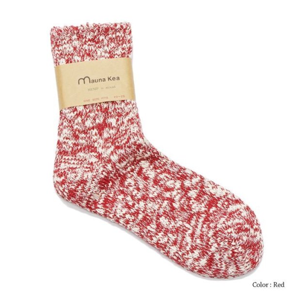 画像4: Mauna Kea(マウナケア)スラブネップソックス"レディース" / 5Colors(全5色展開)※3足までメール便発送可 (4)