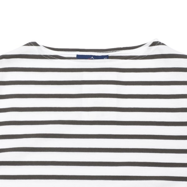 画像3: SAINT JAMES(セントジェームス)PIRIAC(ピリアック)/ NEIGE×TAUPE(ホワイト×トープ) (3)