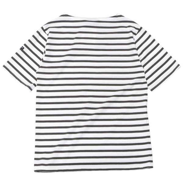 画像2: SAINT JAMES(セントジェームス)PIRIAC(ピリアック)/ NEIGE×TAUPE(ホワイト×トープ) (2)