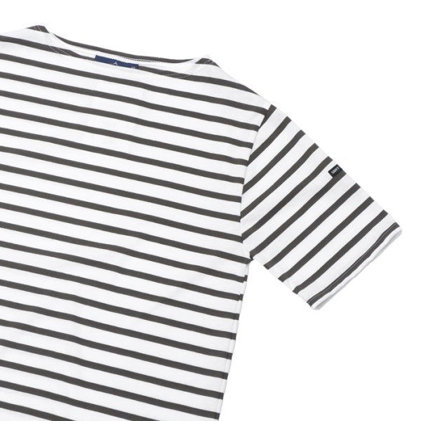 画像4: SAINT JAMES(セントジェームス)PIRIAC(ピリアック)/ NEIGE×TAUPE(ホワイト×トープ) (4)