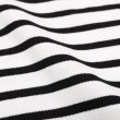 画像6: SAINT JAMES（セントジェームス）OUESSANT SHORT SLEEVE（ウエッソンショートスリーブ）/NEIGE×NOIR（ホワイト×ブラック） (6)