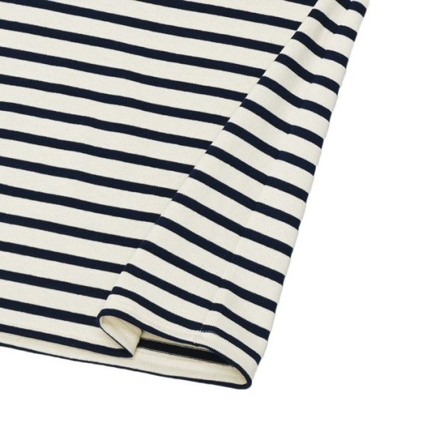 画像5: SAINT JAMES(セントジェームス)OUESSANT SHORT SLEEVE(ウエッソンショートスリーブ)"BORDER" / ECRU×MARINE(キナリ×マリン) (5)