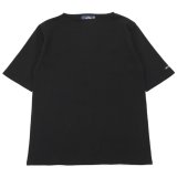 SAINT JAMES(セントジェームス)OUESSANT SHORT SLEEVE(ウエッソンショートスリーブ)"SOLID" / NOIR(ブラック)