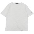 画像1: SAINT JAMES（セントジェームス）OUESSANT SHORT SLEEVE（ウエッソンショートスリーブ）/GRIS CLAIR（霜降りペールグレー） (1)