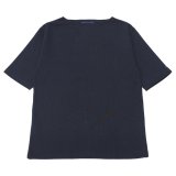 SAINT JAMES（セントジェームス）OUESSANT SHORT SLEEVE（ウエッソンショートスリーブ）"SOLID" / NAVY（ネイビー）
