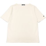 SAINT JAMES(セントジェームス)OUESSANT SHORT SLEEVE(ウエッソンショートスリーブ)"SOLID" / ECRU(キナリ)