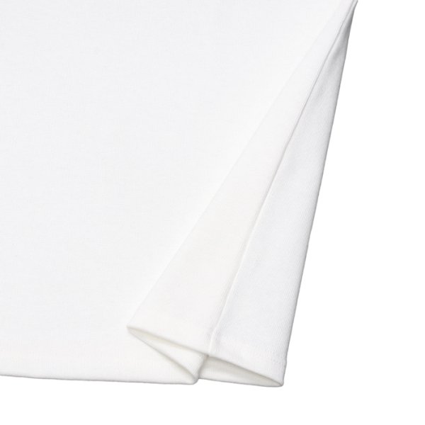 画像5: SAINT JAMES(セントジェームス)OUESSANT SHORT SLEEVE(ウエッソンショートスリーブ)"SOLID" / NEIGE(ホワイト) (5)