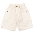 画像1: Post O'Alls（ポストオーバーオールズ）E-Z WALKABOUT Shorts（イージー・ウォークアバウトショーツ）Natural Drill/Natural（ナチュラル） (1)