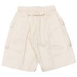 画像2: Post O'Alls（ポストオーバーオールズ）E-Z WALKABOUT Shorts（イージー・ウォークアバウトショーツ）Natural Drill/Natural（ナチュラル） (2)