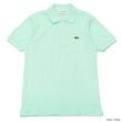 画像1: LACOSTE（ラコステ）Classic Fit Pique Polo Shirt（クラシックフィットピケポロシャツ）/Mint（ミントグリーン）※Imported from France※サイズ2のみ (1)
