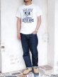 画像14: STUDIO D'ARTISAN（ステュディオ・ダ・ルチザン）USAコットンプリントＴシャツ/ White（ホワイト）・Yellow（イエロー） (14)